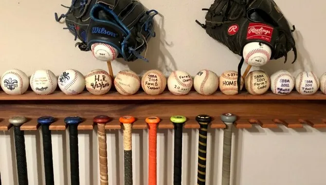 Baseball Bat Mounting Ideas