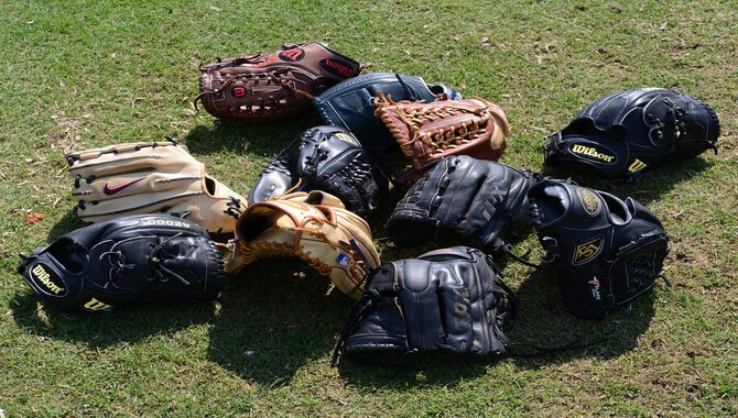 The Different Ways To Flare A Baseball Glove