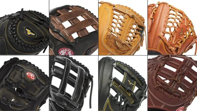 Types Of Baseball Gloves