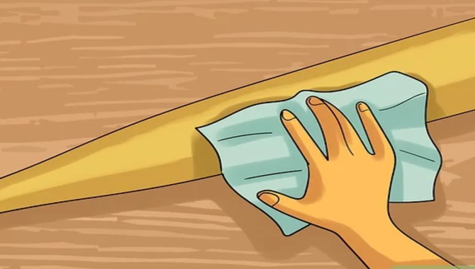 Wipe Down The Bat With A Clean Cloth