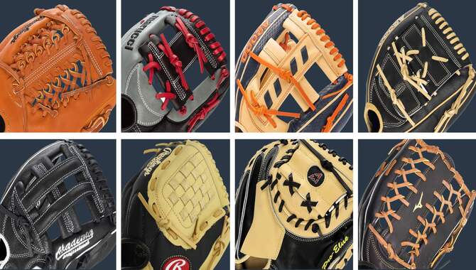 Variety Of Catching Mitt Styles