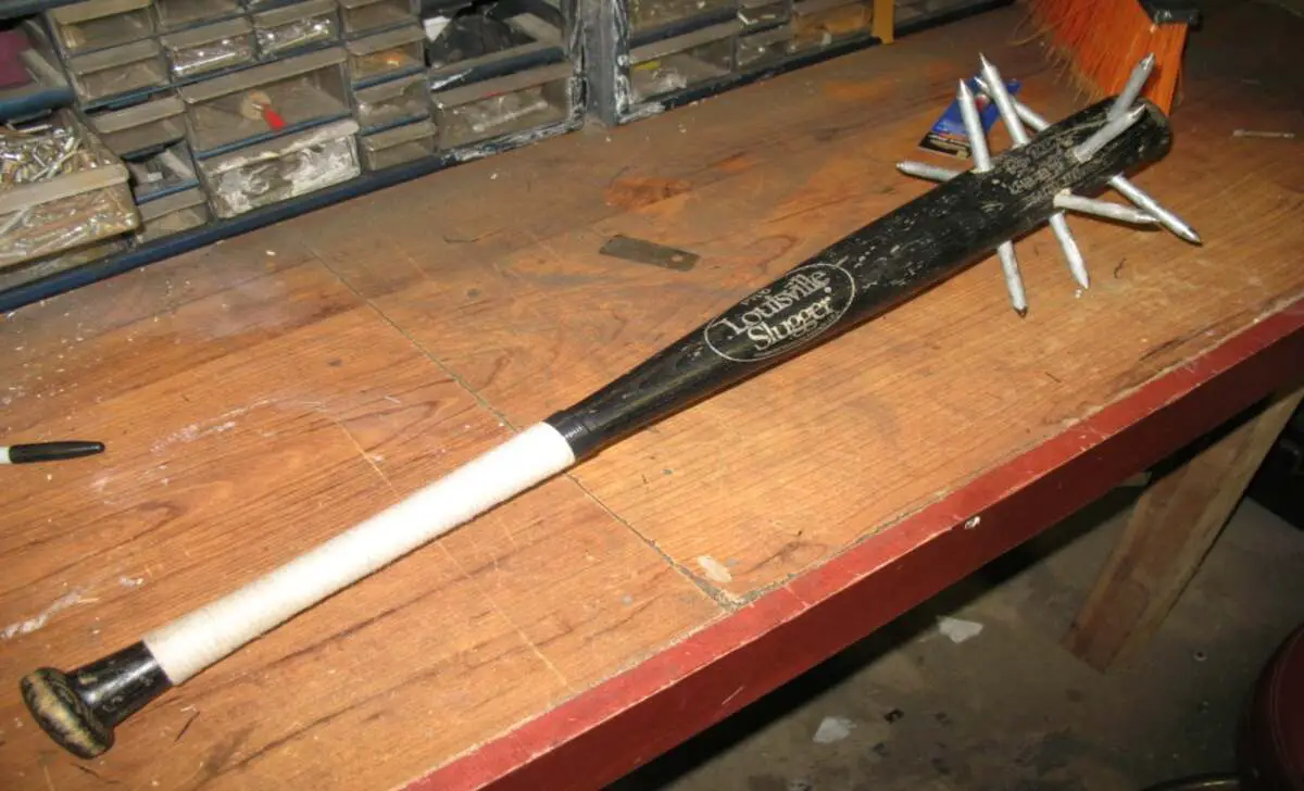 How To Create Your Own Baseball Bat With Nails