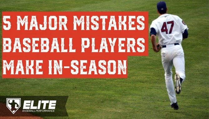 What Are Some Common Mistakes People Make When Developing A Baseball Training Plan