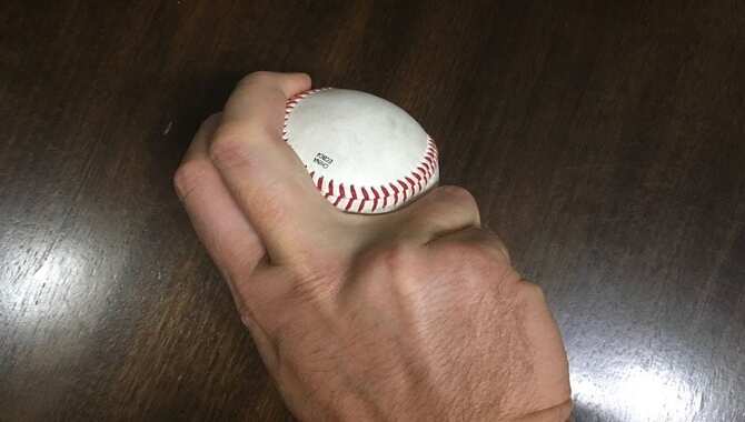 What Is The Best Way To Grip The Baseball When Sliding