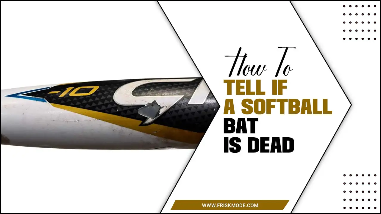How To Tell If A Softball Bat Is Dead