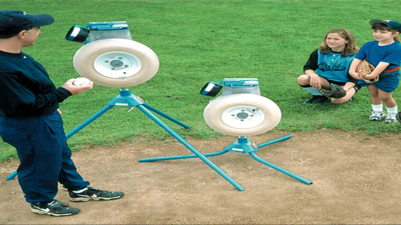 Teaching Kids To Hit Off A Pitching Machine