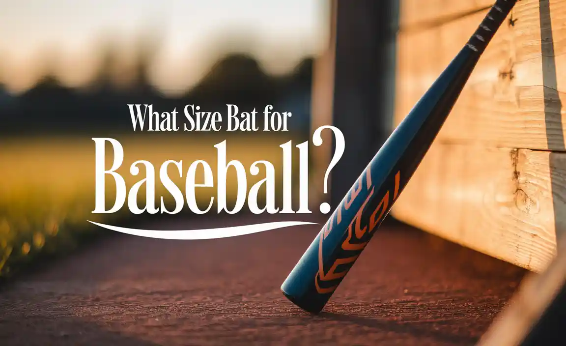 What Size Bat For 12U Baseball