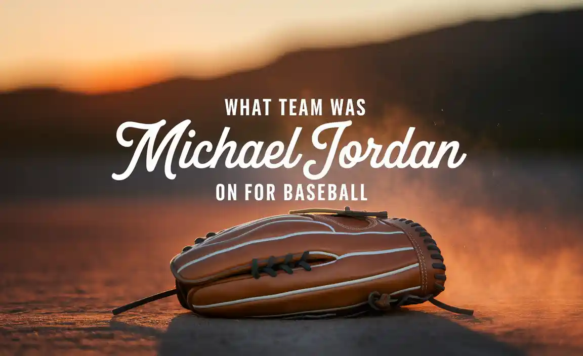 What Team Was Michael Jordan On For Baseball? Exploring His Career Transition