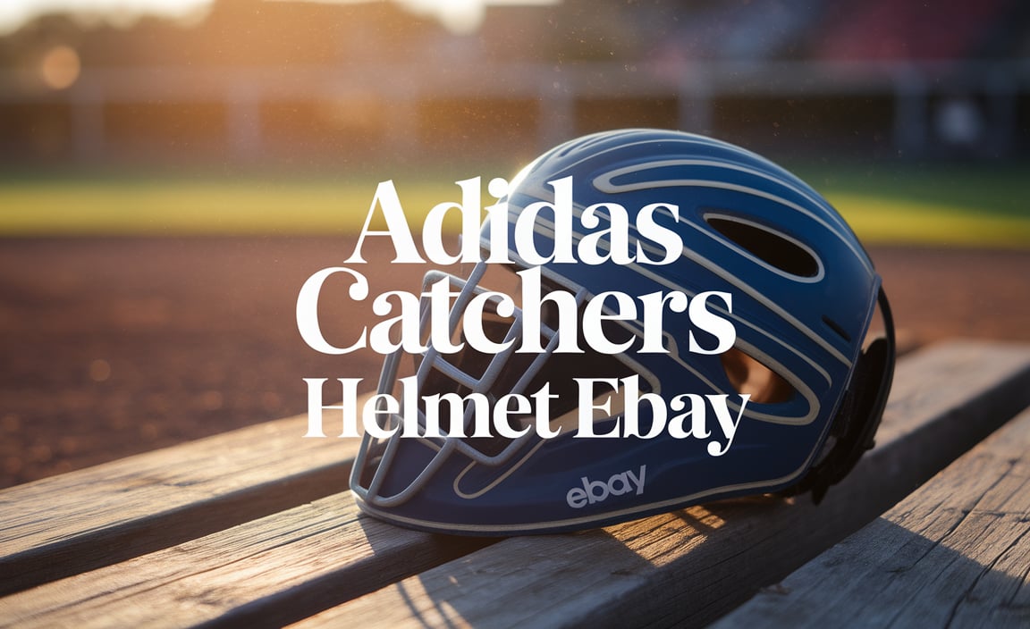 Adidas Catchers Helmet eBay