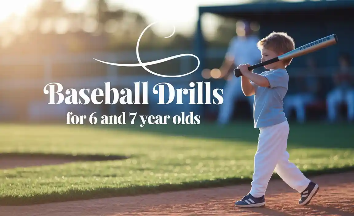 Fun Baseball Drills for 6 & 7 Year Olds