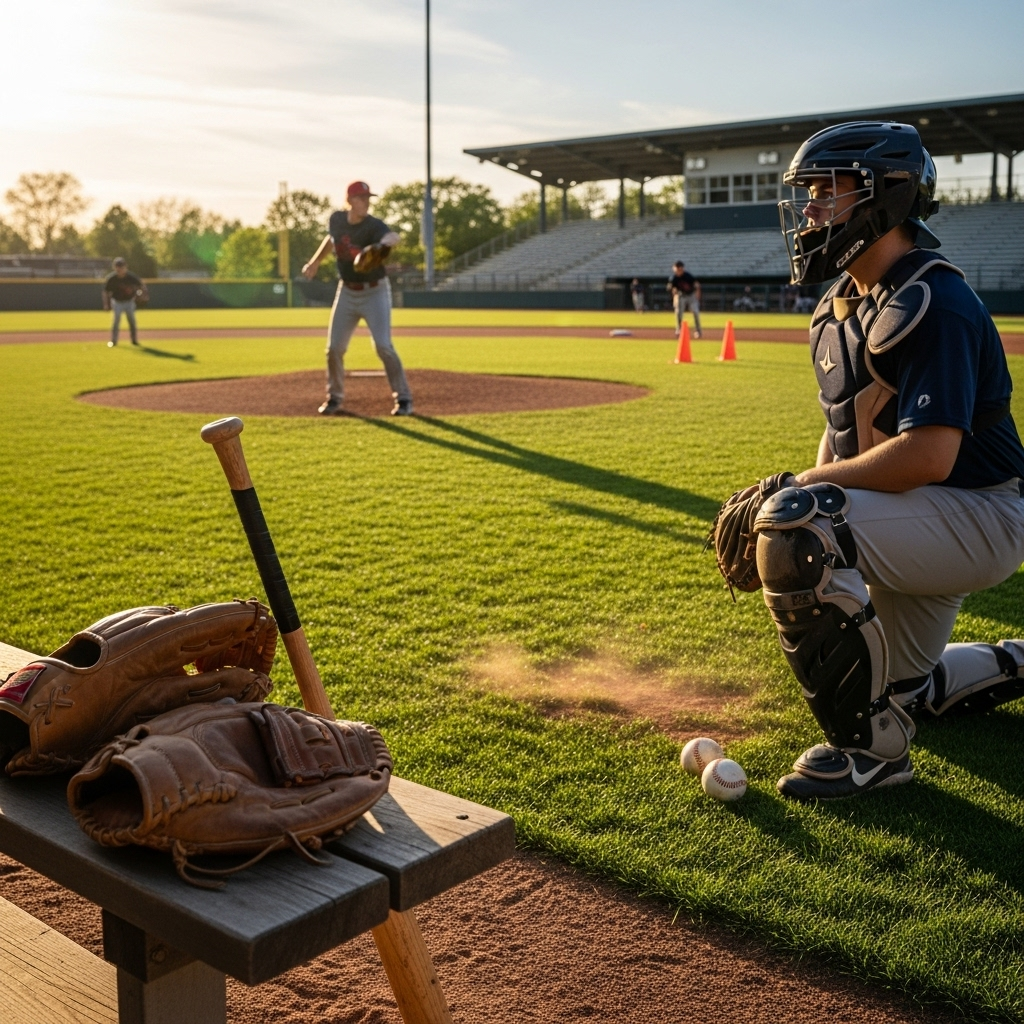 Generate an eye-catching, high-quality featured image for a blog post about: Baseball Banned For Lif