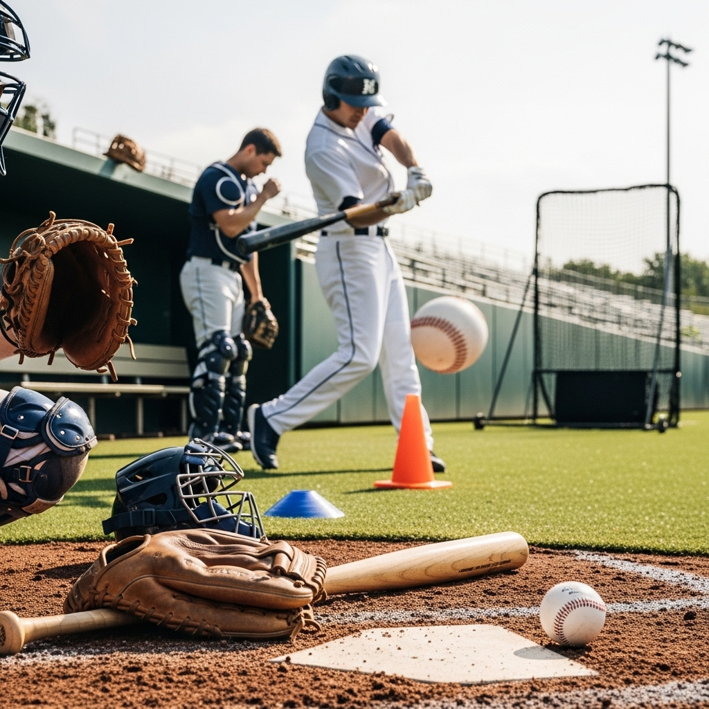 Generate an eye-catching, high-quality featured image for a blog post about: Baseball Banned For Lif