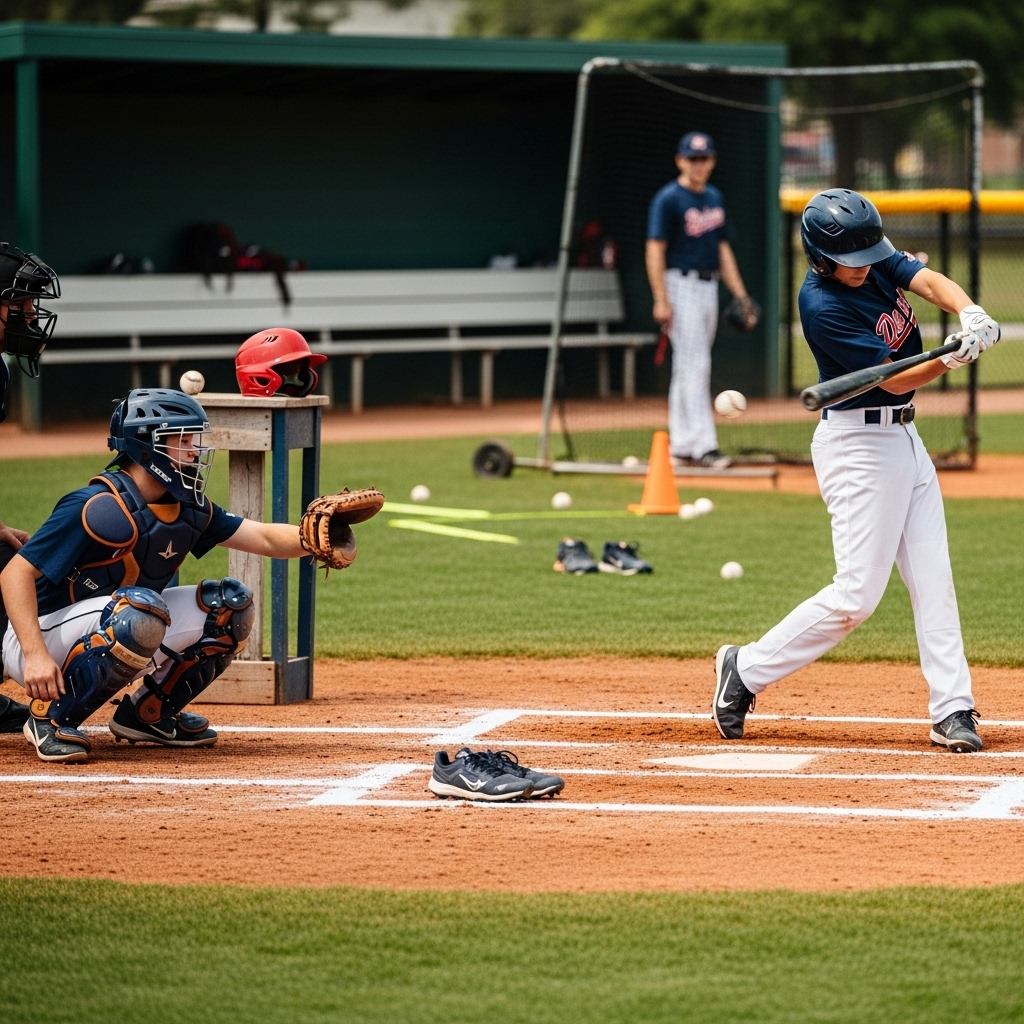 Generate an eye-catching, high-quality featured image for a blog post about: Baseball Basics For Kid
