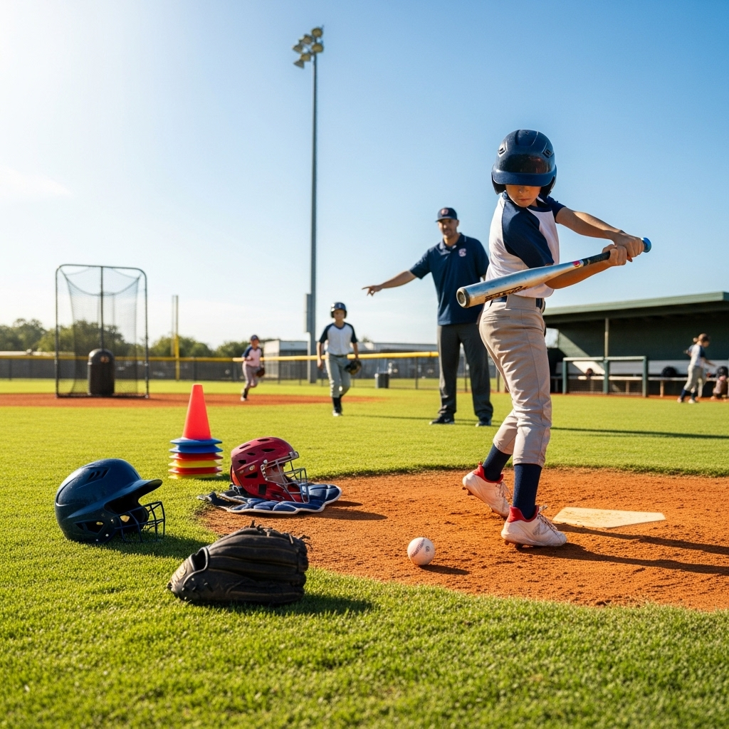 Generate an eye-catching, high-quality featured image for a blog post about: Baseball Bats For 7-8 Y