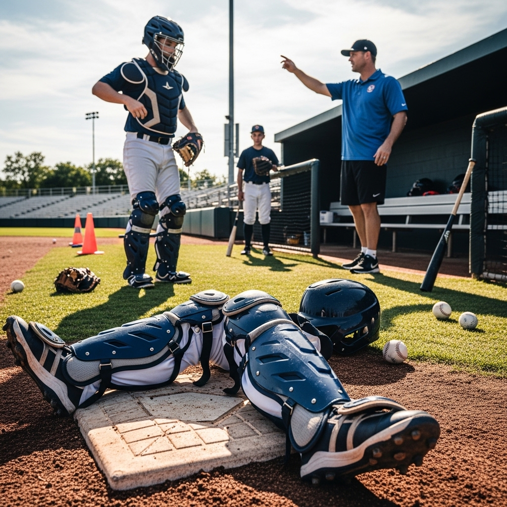 Generate an eye-catching, high-quality featured image for a blog post about: Louisville Slugger Catc