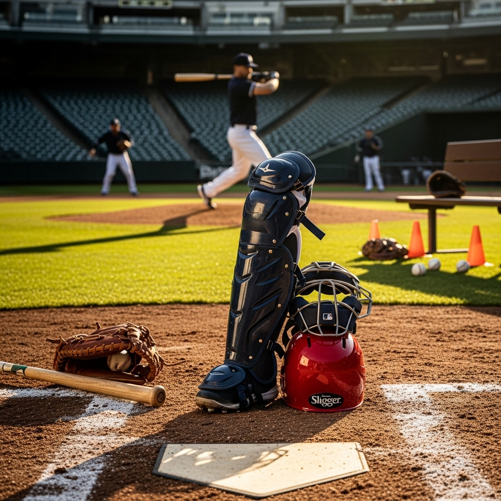 Generate an eye-catching, high-quality featured image for a blog post about: Louisville Slugger Catc