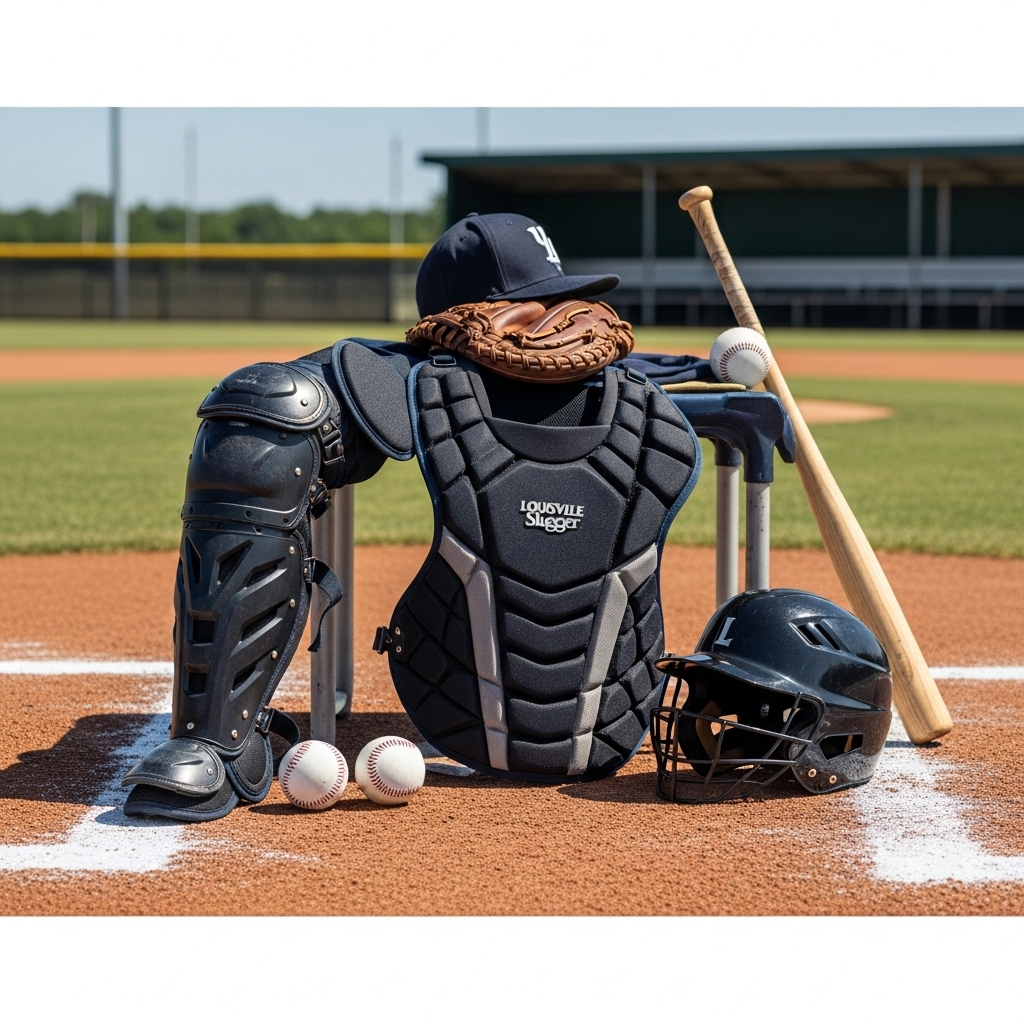Generate an eye-catching, high-quality featured image for a blog post about: Louisville Slugger Catc