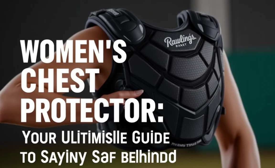Rawlings Rib Protector Rawlings Women's Chest Protector: Essential Gear - FriskMode
